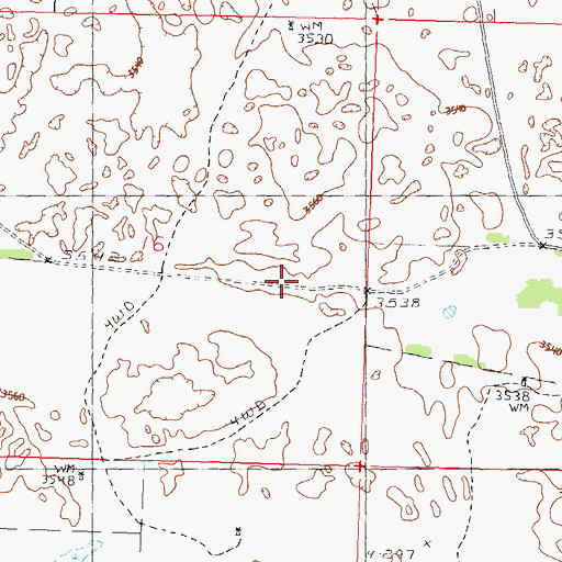Topographic Map of School Number 129, NE