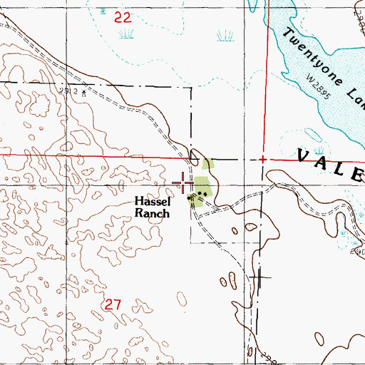 Topographic Map of School Number 149, NE