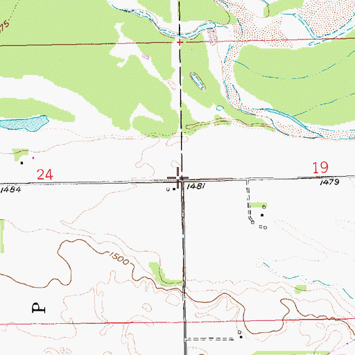 Topographic Map of School Number 16, NE