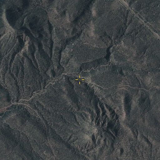 Aerial/Satellite Image of Mud Spring, AZ