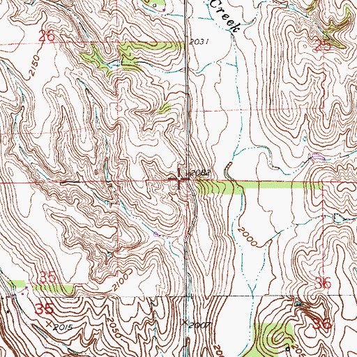 Topographic Map of School Number 17, NE