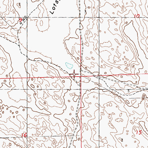 Topographic Map of School Number 18, NE