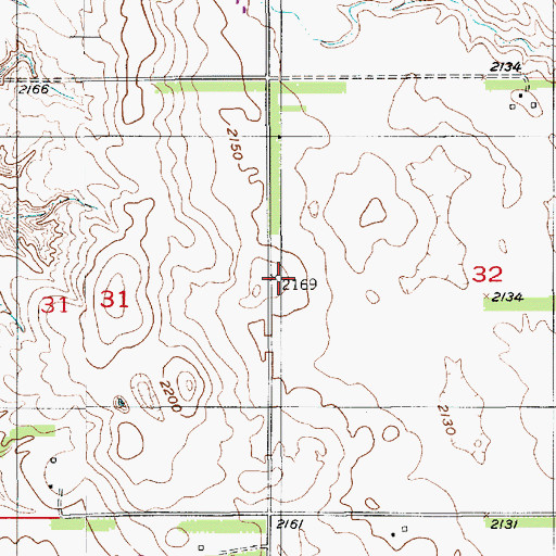Topographic Map of School Number 19, NE