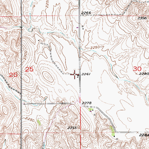 Topographic Map of School Number 20, NE