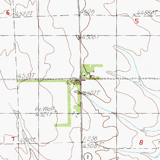 Topographic Map of School Number 20, NE