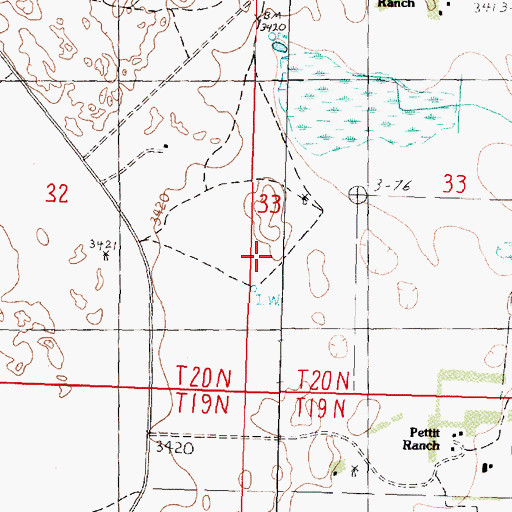 Topographic Map of School Number 26, NE