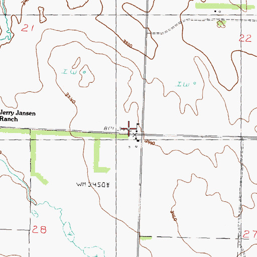 Topographic Map of School Number 26, NE