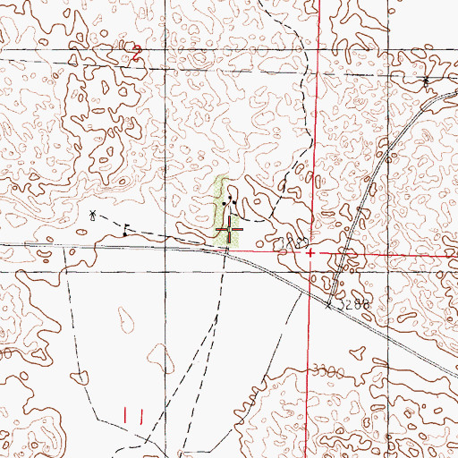 Topographic Map of School Number 28, NE