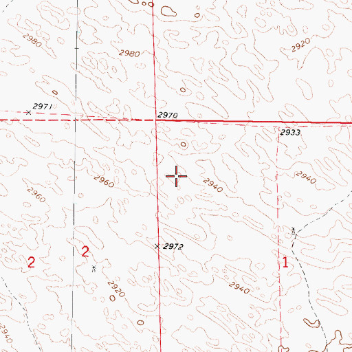 Topographic Map of School Number 30, NE