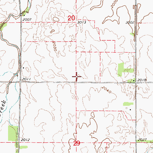 Topographic Map of School Number 32 (historical), NE