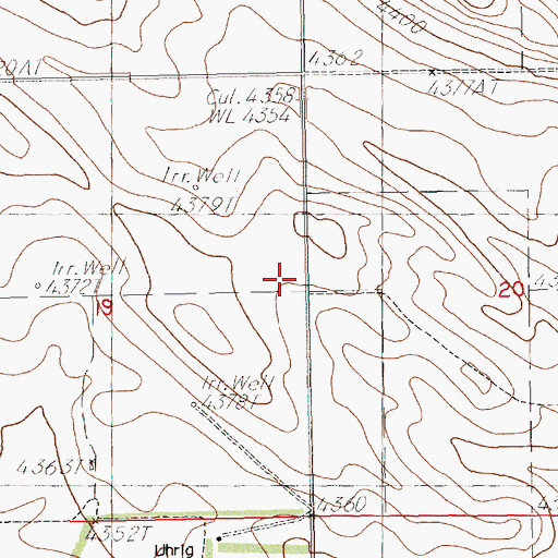 Topographic Map of School Number 33, NE