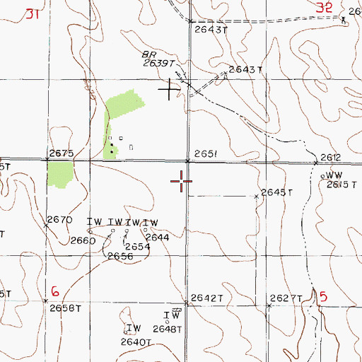 Topographic Map of School Number 33, NE
