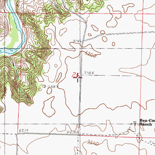 Topographic Map of School Number 34, NE