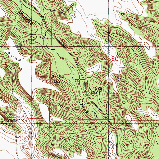 Topographic Map of School Number 36 (historical), NE
