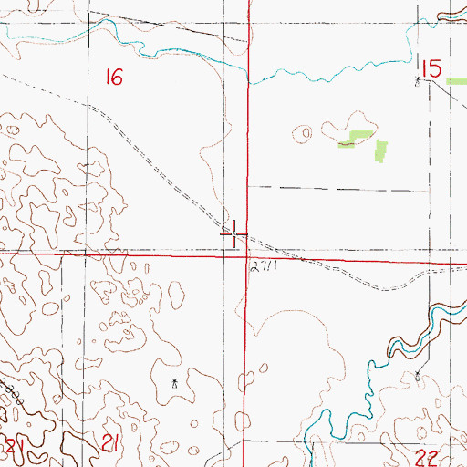 Topographic Map of School Number 38, NE