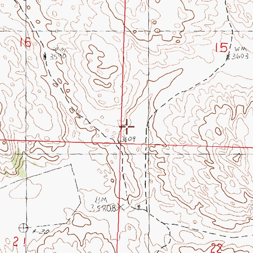 Topographic Map of School Number 39, NE