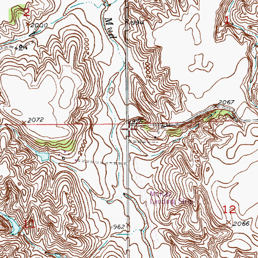 Topographic Map of School Number 39, NE