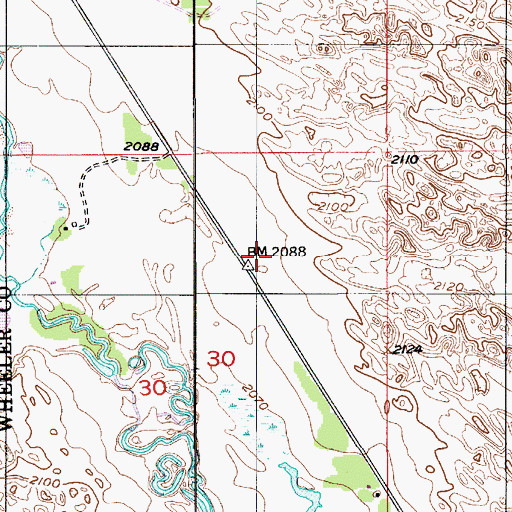 Topographic Map of School Number 42, NE