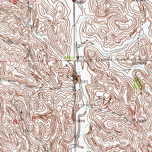 Topographic Map of School Number 47, NE