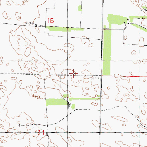 Topographic Map of School Number 48, NE