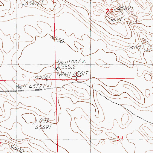Topographic Map of School Number 49, NE