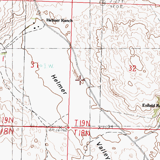 Topographic Map of School Number 51, NE