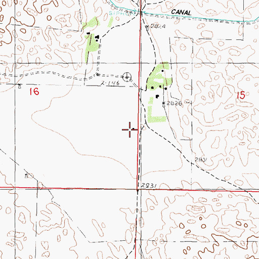 Topographic Map of School Number 53, NE