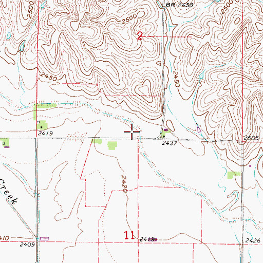 Topographic Map of School Number 56, NE