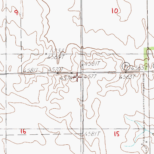 Topographic Map of School Number 56, NE