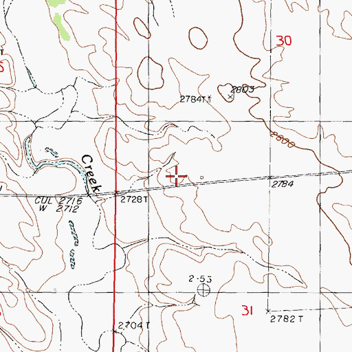 Topographic Map of School Number 56, NE