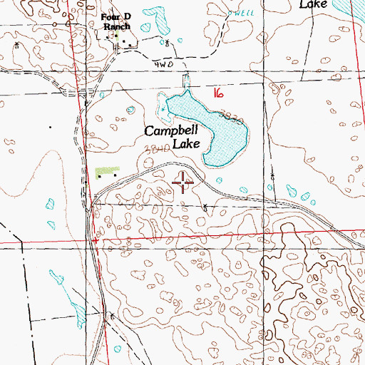 Topographic Map of School Number 60, NE