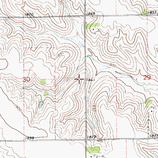 Topographic Map of School Number 61, NE