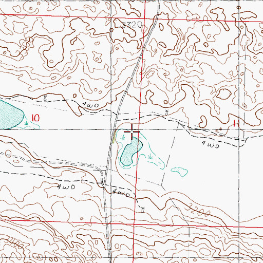 Topographic Map of School Number 66, NE
