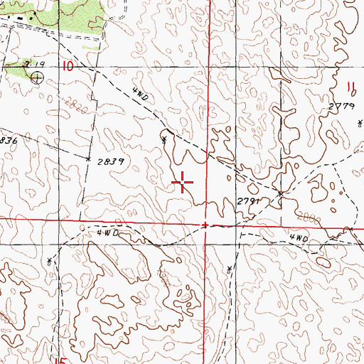 Topographic Map of School Number 67, NE