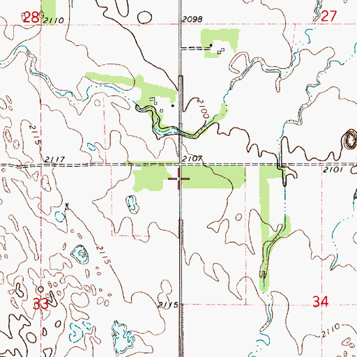 Topographic Map of School Number 81, NE