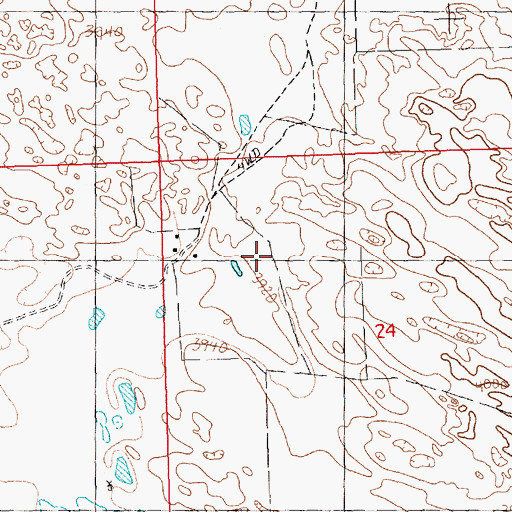 Topographic Map of School Number 83, NE