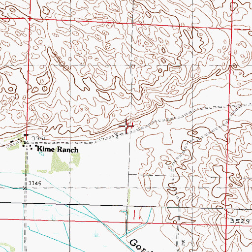 Topographic Map of School Number 83, NE