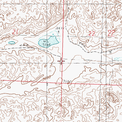 Topographic Map of School Number 94, NE