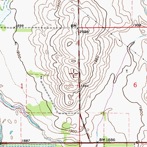 Topographic Map of KGRD-FM (Orchard), NE