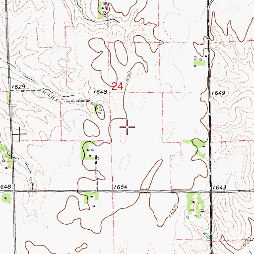 Topographic Map of Stava Airport, NE