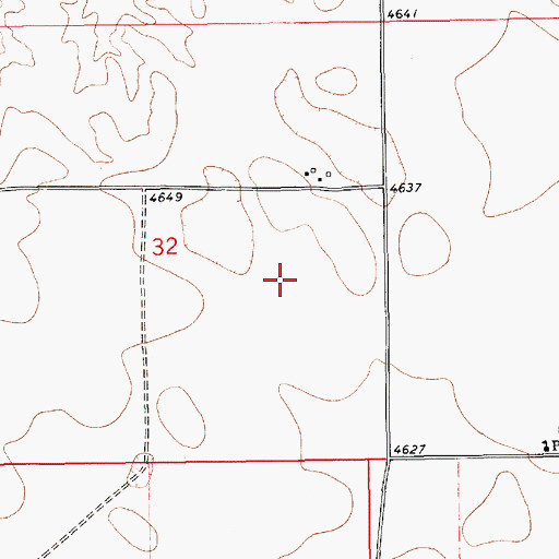 Topographic Map of Kaan Airport, NE