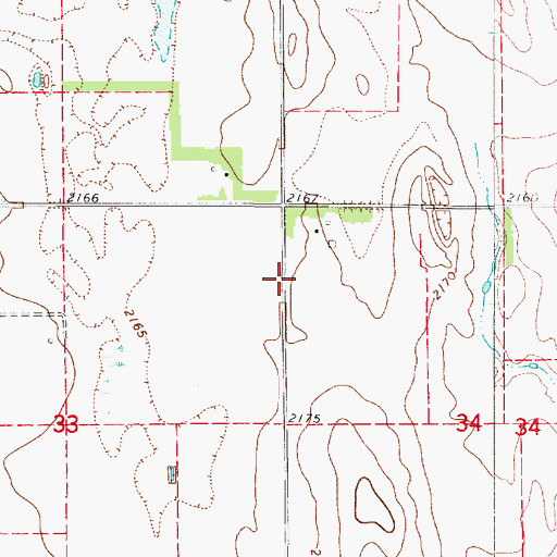 Topographic Map of Bunger Field, NE
