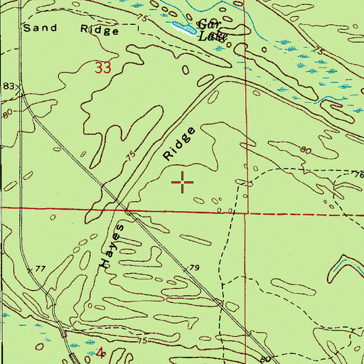 Topographic Map of Magnolia Hospital Heliport, AR