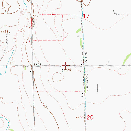 Topographic Map of Svitak Airport, NE