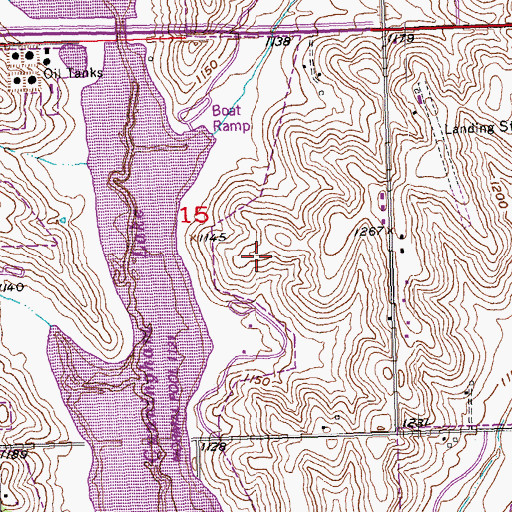 Topographic Map of Jubilee Heliport, NE