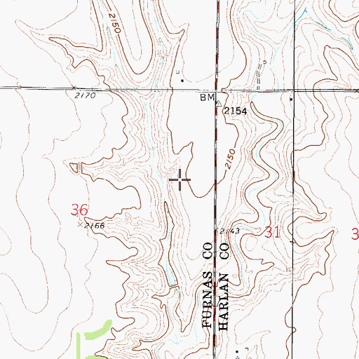 Topographic Map of Oxford Municipal Airport (historical), NE