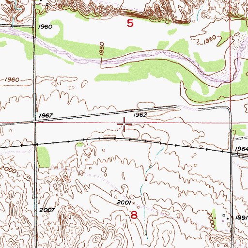 Topographic Map of Noble Field, NE
