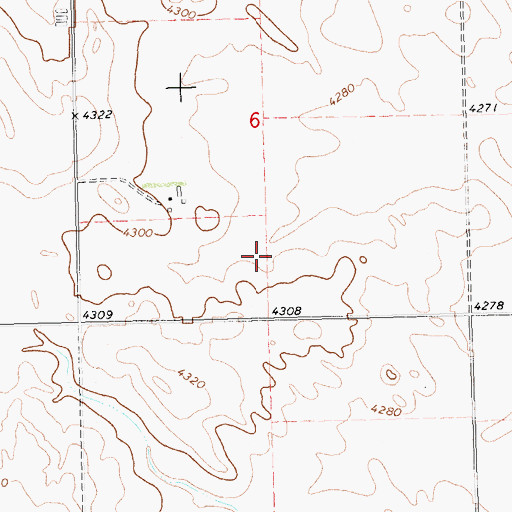 Topographic Map of Fehringer Aerodrome, NE