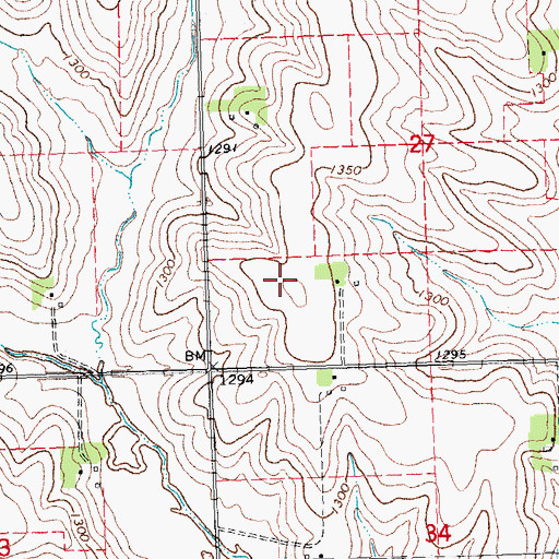 Topographic Map of Township of Craig, NE