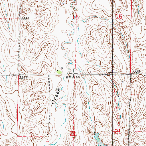 Topographic Map of Township of Rusco (historical), NE